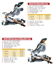 Mitre scie MJ2321 II -MJ2321 III
