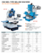 FRAISEUSE À LIT CNC CNC XK7132-XK7132A