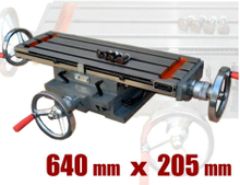 Stół Krzyżowy Wierertarka Frezarka 640x205 mm