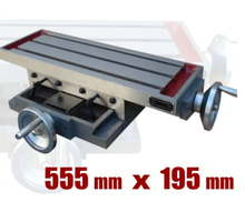 Stół Krzyżowy do Wiertarki Frezarki Tokarki 555x195mm