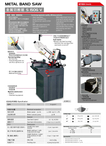 METAL BANS SAW S150GV (G5015)