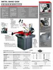 METAL BANS SAW S285DG (G5022)