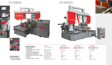  Scie à bande entièrement automatique entièrement automatique CH300S-CS280S