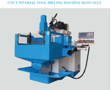 CNC Universal Tool Milling Machine manuellement xkf8140