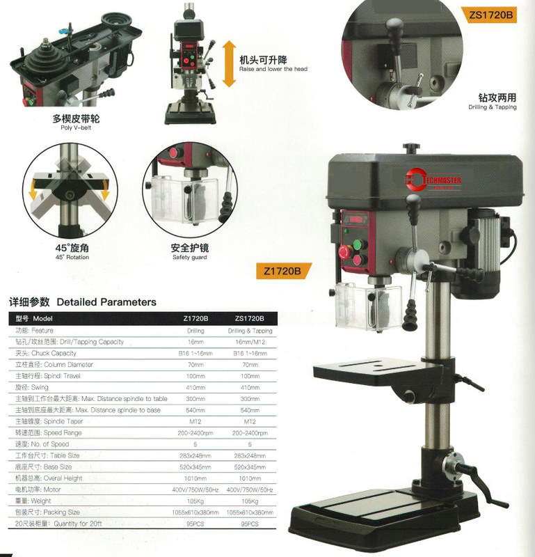 PERCEUSE INDUSTRIELLE Z2025B