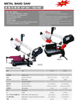 METAL BANS SAW SP13V / SQ-V12 (GFW4013)