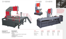 Machine à sciage vertical de la série CV CV100150-CV4070