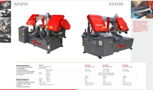 GZ Série GZ Double colonne Saws GZ4232-GZ4240 entièrement automatique GZ4232-GZ4240