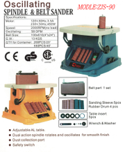 Spoide et ponceuse de ceinture ZJS-90
