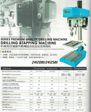 Machine de forage et de taraudage de la série B1 ZS4120B1