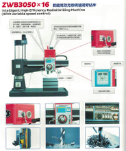 Intelligent Hign Efficacité Radial Drilling Machine Vario ZWB3050X16