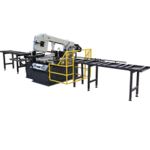 BS-460GB Machine de scie à bande de coupe métallique semi CNC