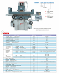 MEULEUSE DE SURFACE HAUTE PRÉCISION SÉRIE SGA SGA-3063AH / AHR / AHD