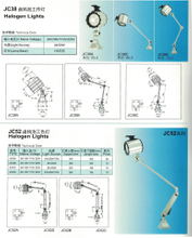 Lumières halogènes JC38