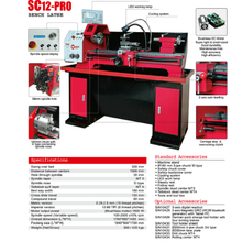  SC12 Topbench Lathe 