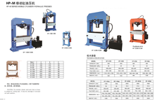 HP-M Mobiel Cylinder Hydrauic Press Machine 