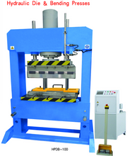  HPD-100 Die hydraulique et presses de flexion