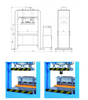  HPD-100 Die hydraulique et presses de flexion