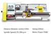 Machine de tour HS220 pour métal