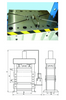 HPD 100A Hydraulic Die Presses (pour Branding, Fays et Dies)