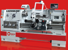 52 mm fuseau CJSA Lit plat Lathe Speed ​​9-1600rpm 