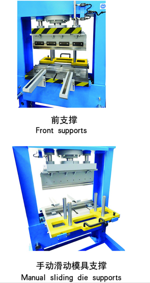Presses hydrauliques combinées 4 en 1 