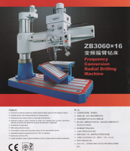 Machine de forage radial de fréquence ZB3060X16