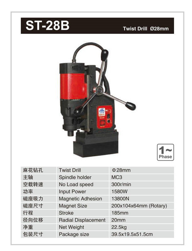Drill magnétique ST-28