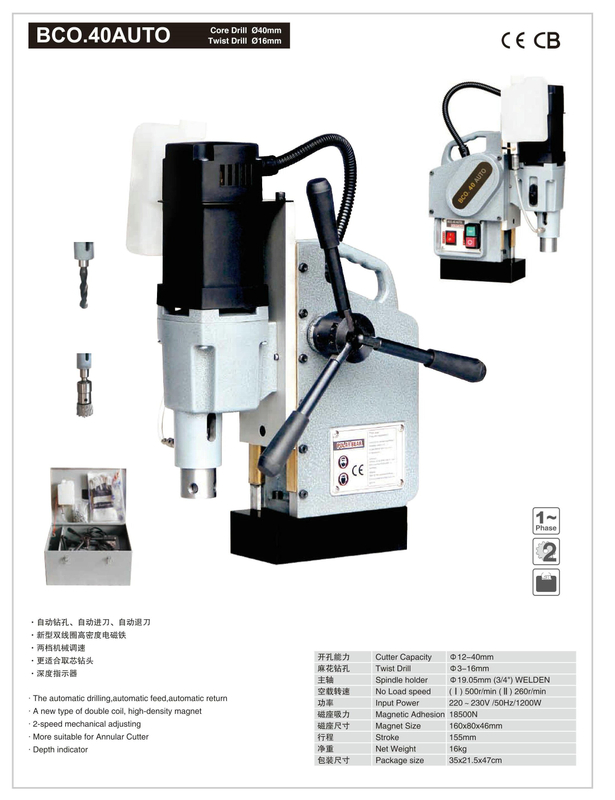 Forage magnétique BCO40