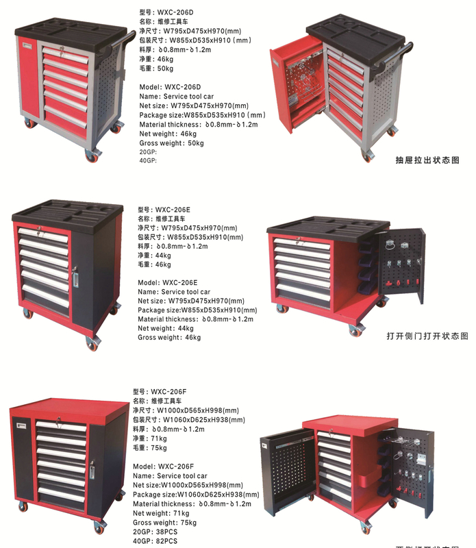 Produits combinés de la série de voitures à outils 