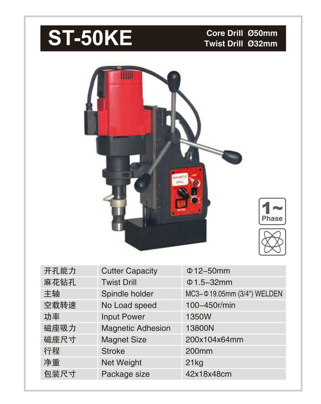 Forage magnétique ST-50KE