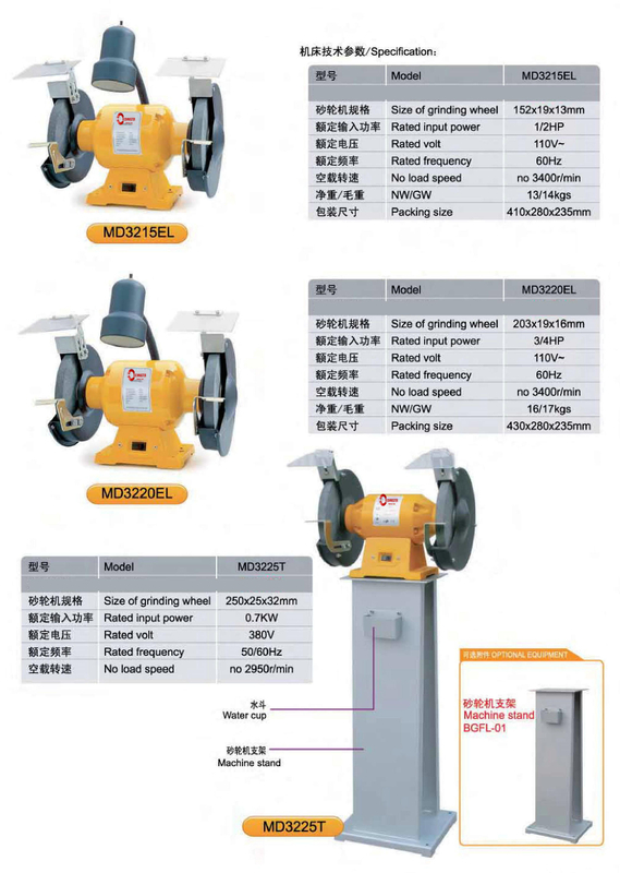 Bench Grinder MD Series 
