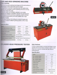 Machine de broyage de capuchon et de tige DM100-PT1200