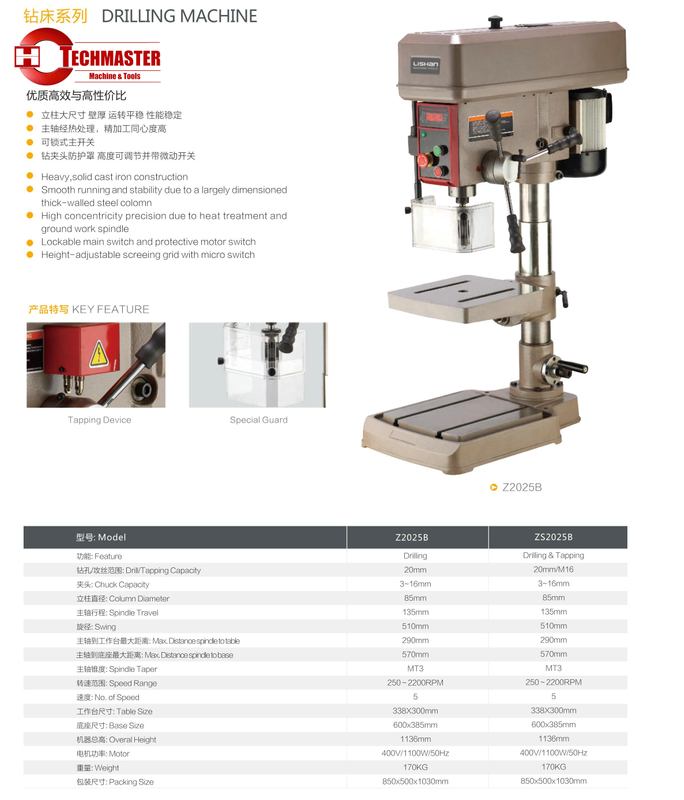 Machine de forage ZS2025B