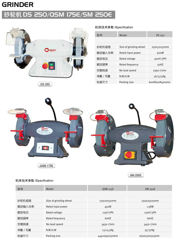 Broyeur DS250 / QSM175E / SM250E