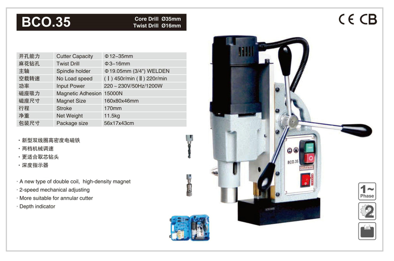 Forage magnétique BCO35