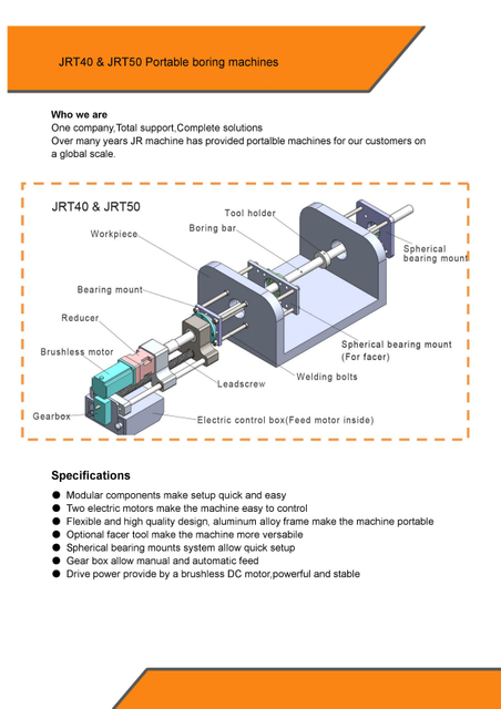 Série JRT de machine à mobilisation à ligne potable 