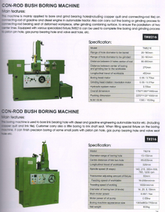 CON-ROD BORNAGE ACHACHINE -MACHINE TM8216