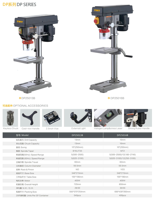 DPRE DROP PRODE PRESS DP25013B-DP20016B