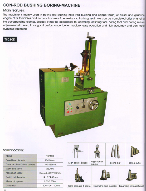 CON-ROD BORNING-MACHINE T8210D