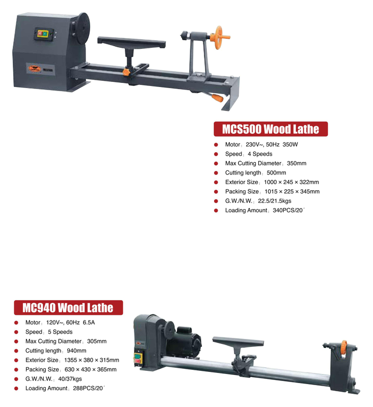 Lathe en bois MCS500