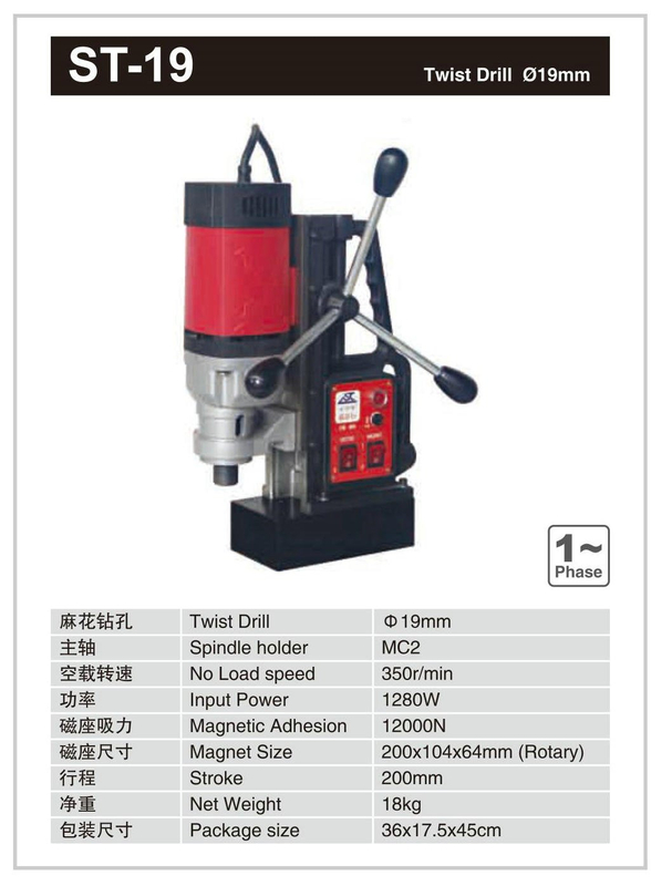 Drill magnétique ST-19