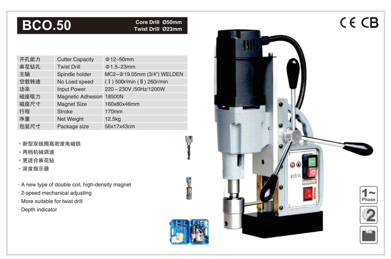 Forage magnétique BCO50