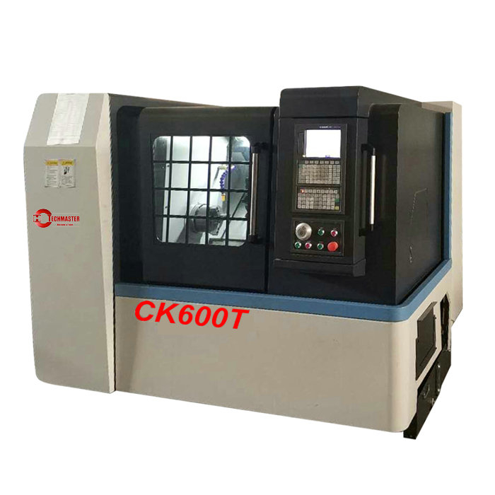  Lit horizontal sous littoral CNC Lathe CK600T