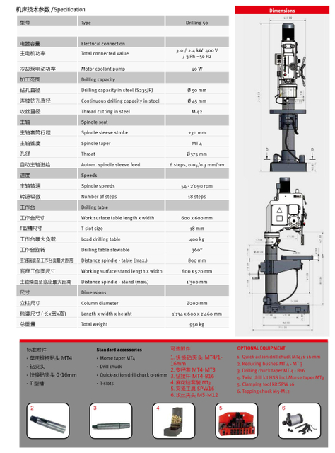 Machine de forage 50
