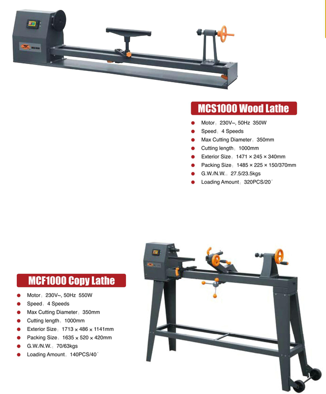 Lathe en bois MCS500