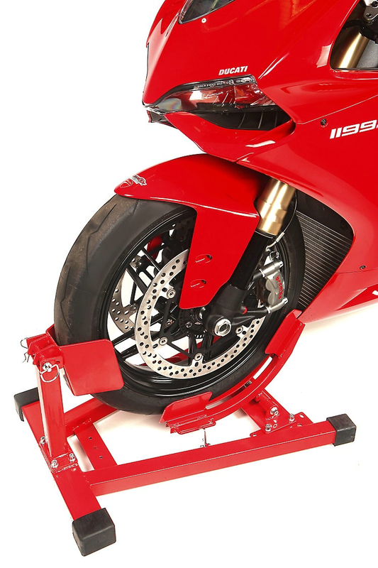 MotorFiets Inrijwielklem Modèle 2