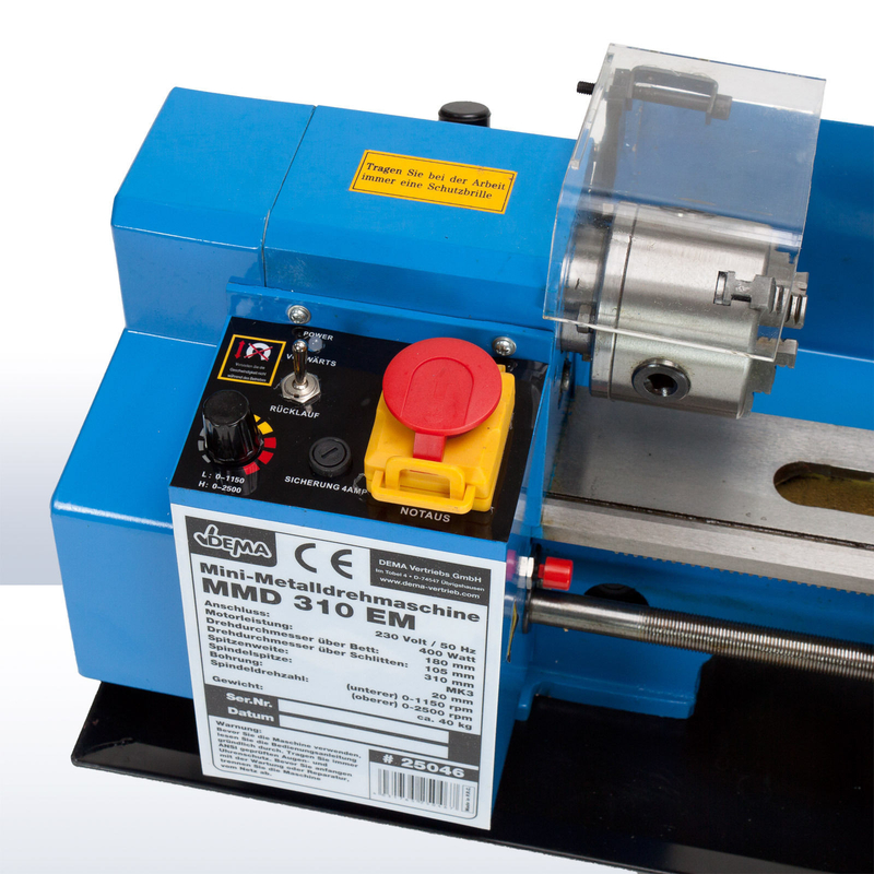 Mini lathe mmd 310 em