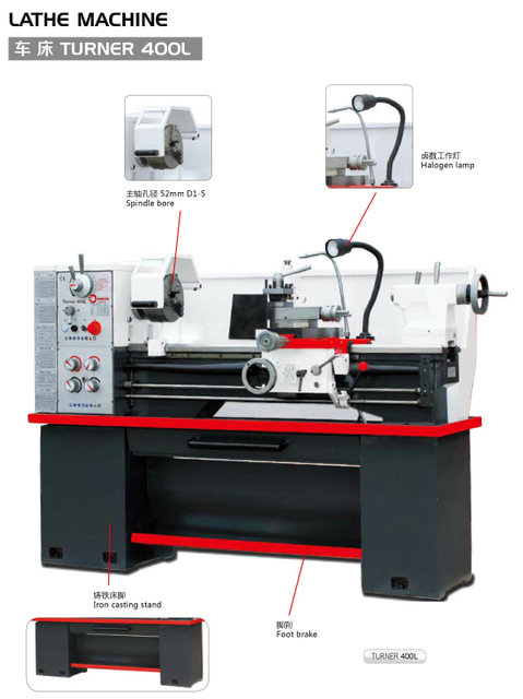 Machine de tour Turner400L