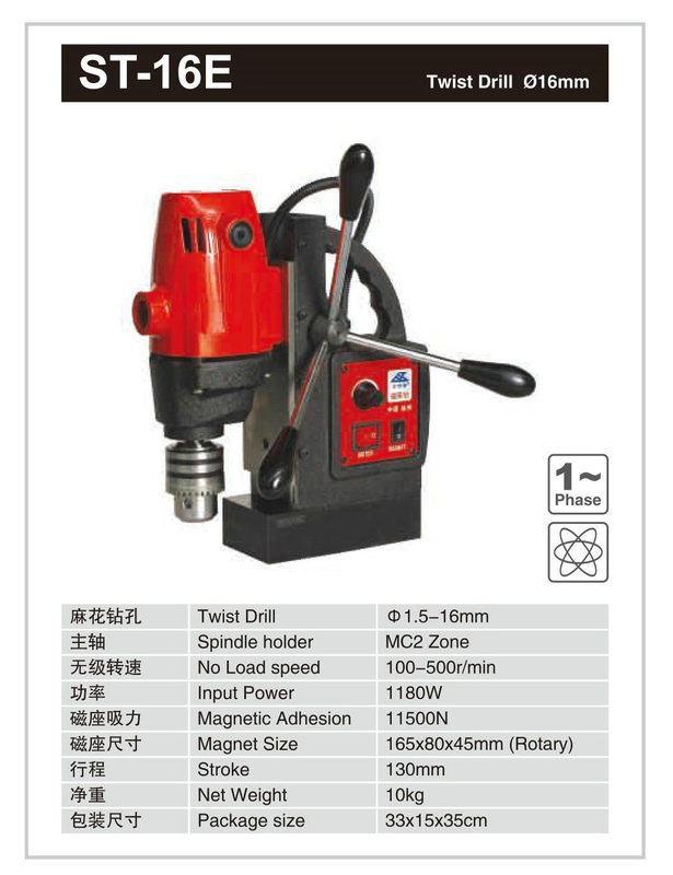 Drillage magnétique ST-16E